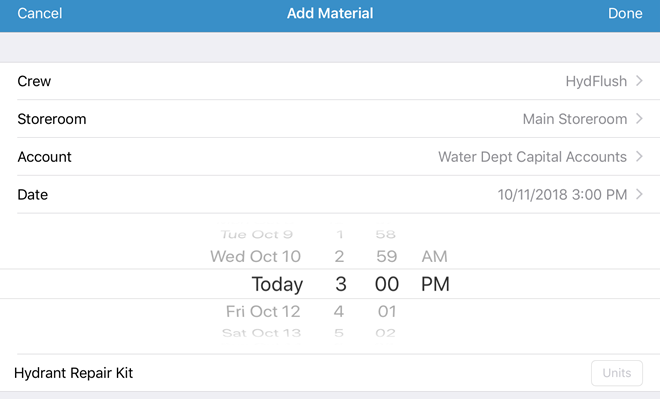 Add Material