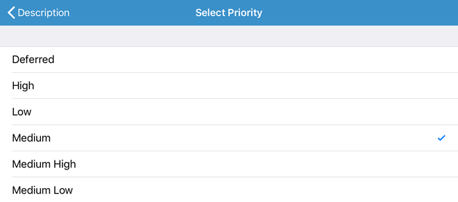 Edit Work Order Fields