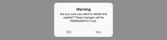 Delete Pending Updates